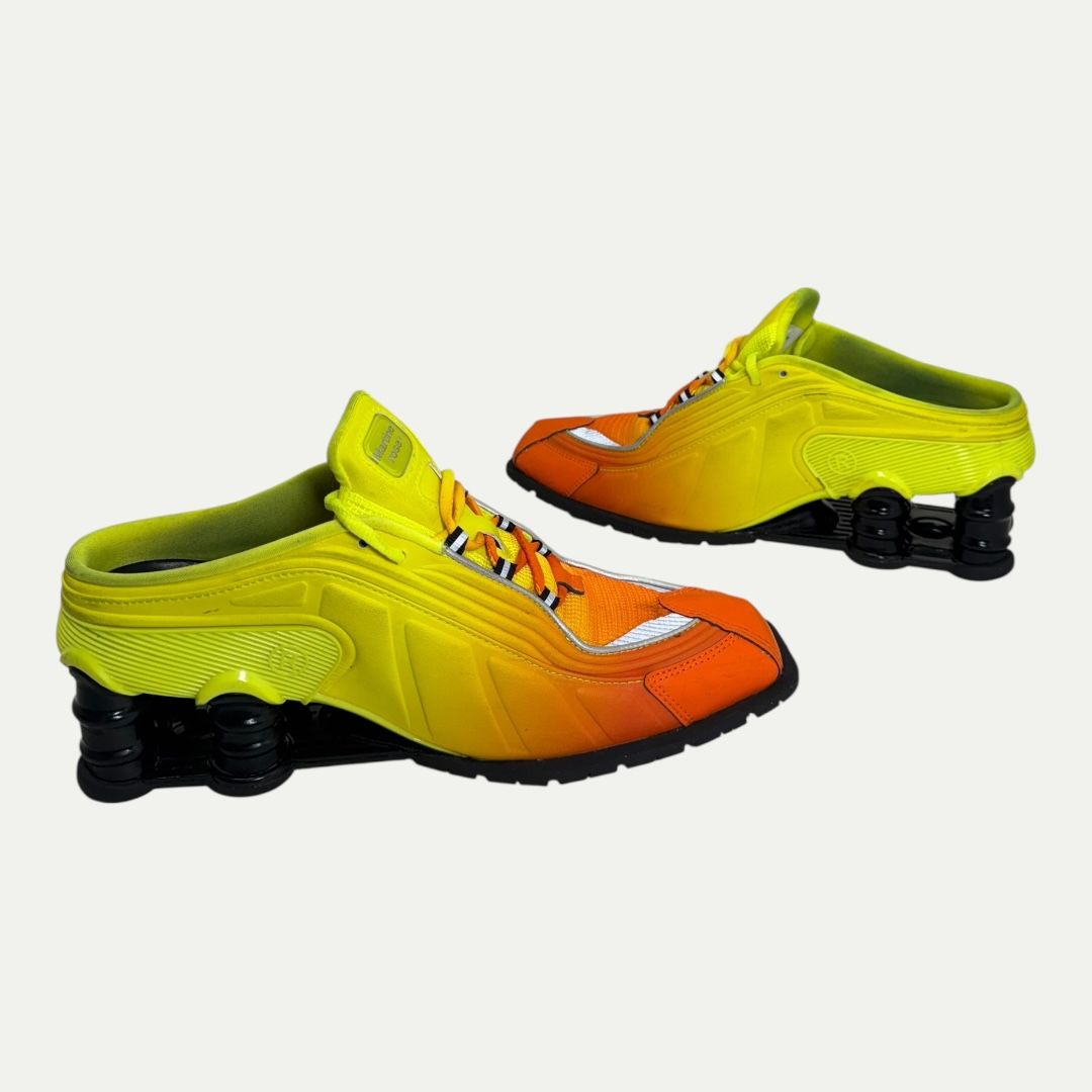 Martine Rose x Nike Shox Safety Orange MR4 Mule Sz 8w/6.5m