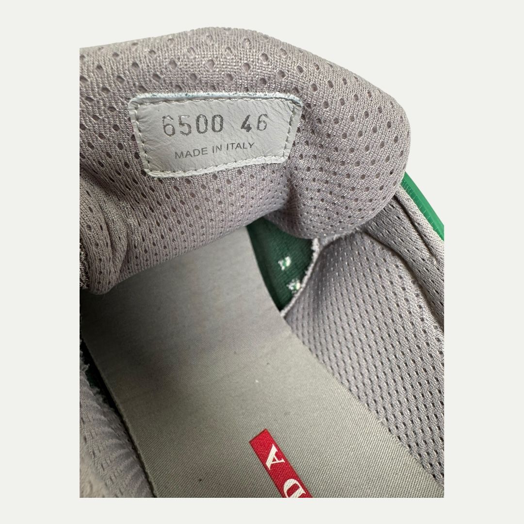 Prada Americas Cup Matte Green Sz 46(14)