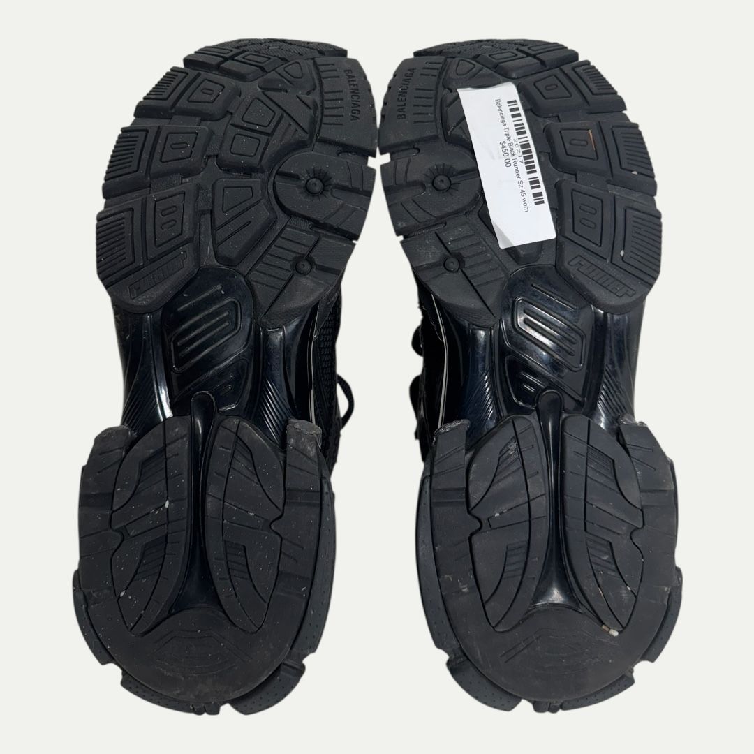 Balenciaga Triple Black Runner Sz 45(12.5-13)