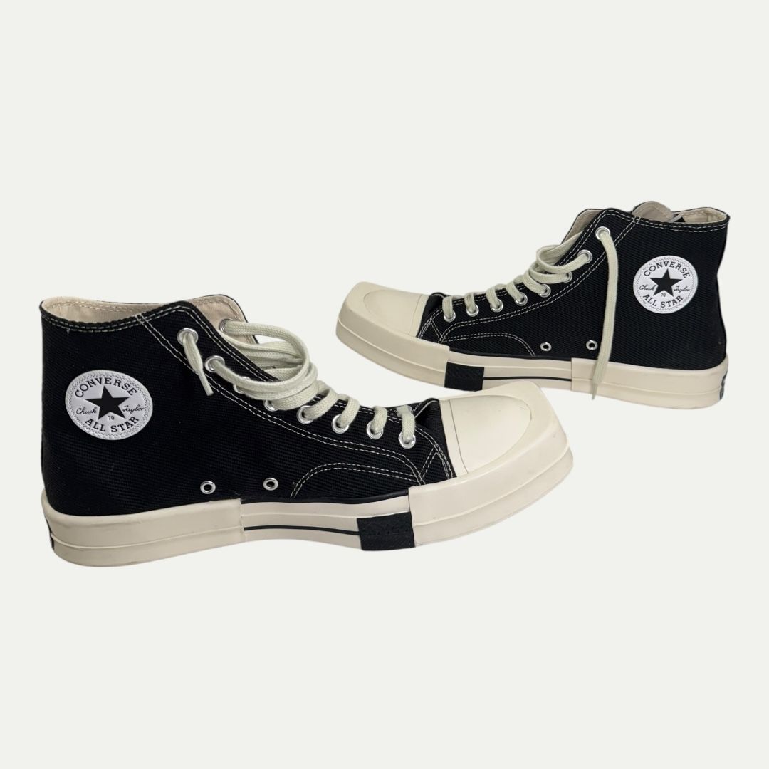 Converse x Rick Owens Drkshdw Turbodrk Hi Sz 13
