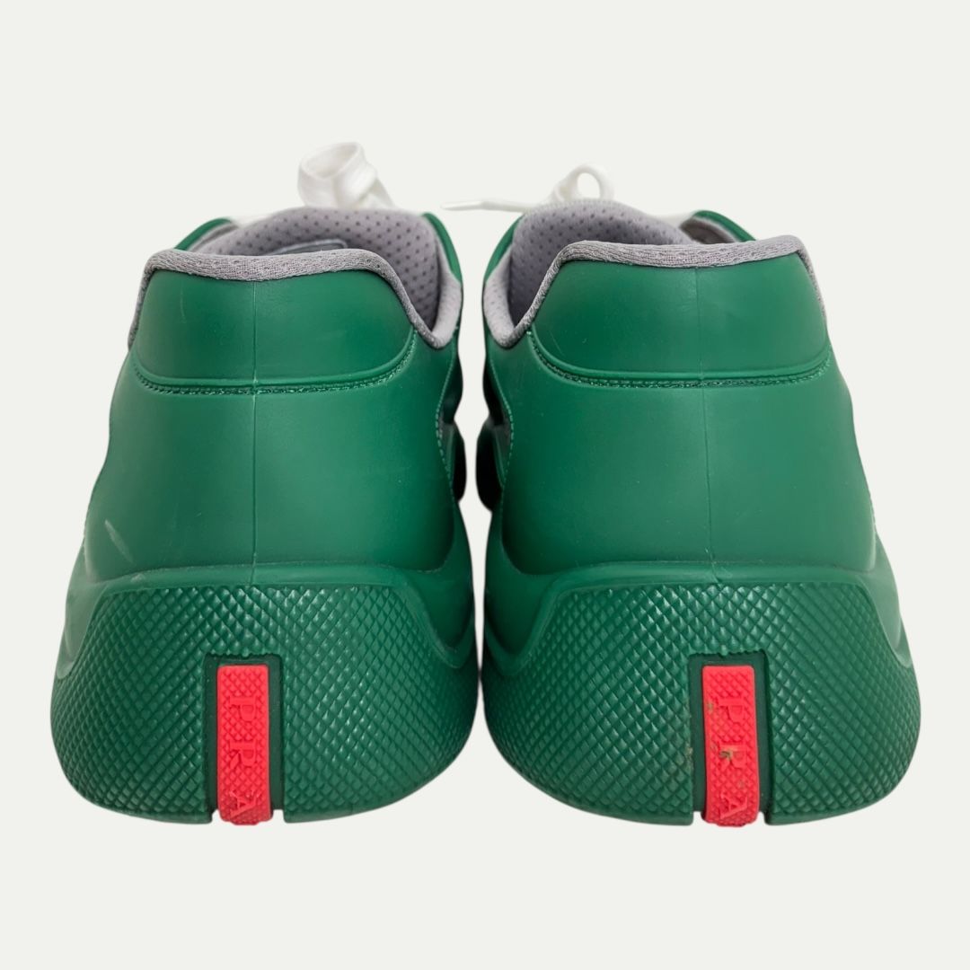 Prada Americas Cup Matte Green Sz 46(14)