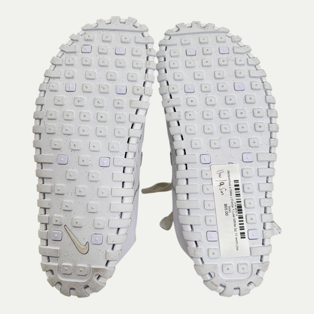 Jacquemus x Nike J Force 1 Low White Sz 11w/9.5m
