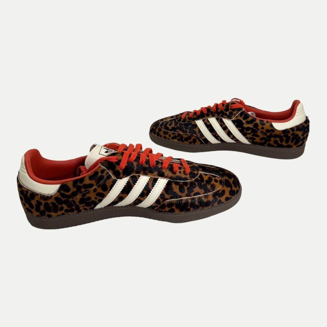 Wales Bonner x Adidas Samba OG Preloved/Leopard Sz 12.5(12)