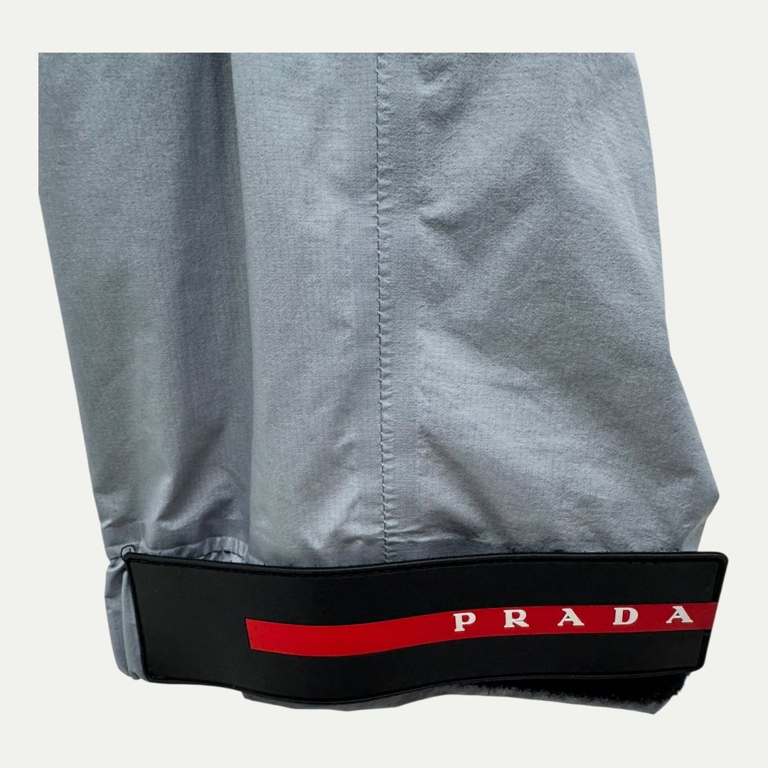 Prada Grey Nylon Pants Sz 48(30)