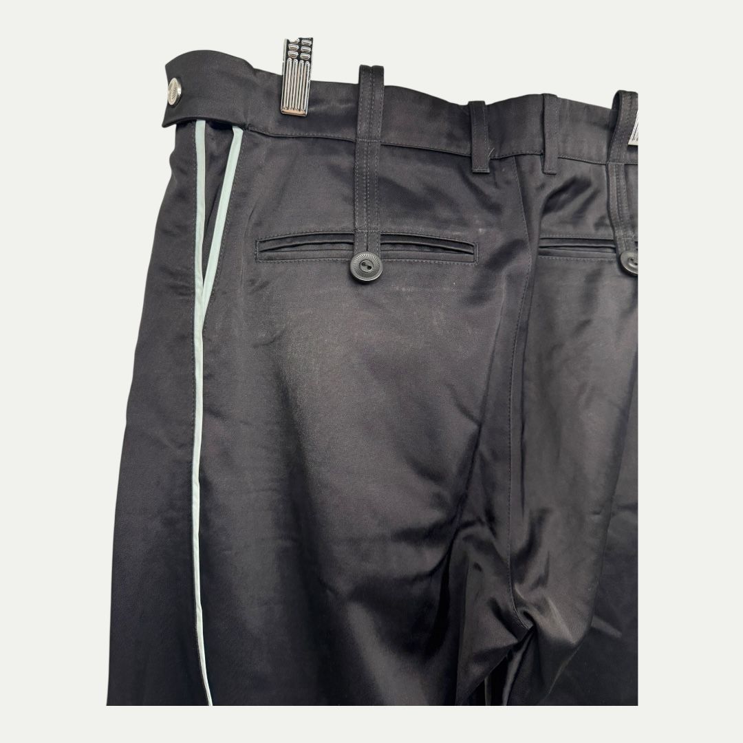 Kiko Kostadinov Black Paneled Pants Sz 46(30)