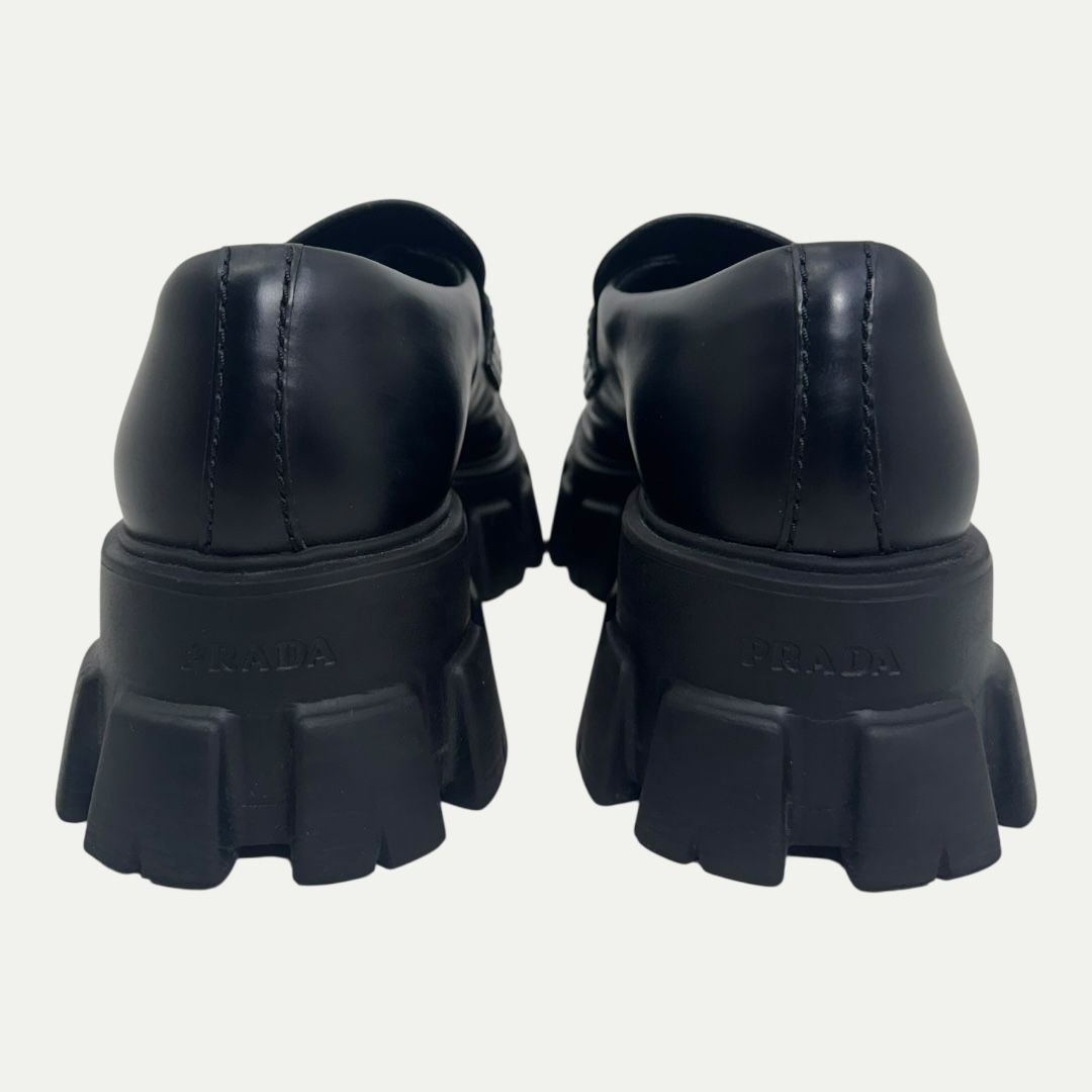 Prada Monolith Loafers Sz 7.5(8.5-9)