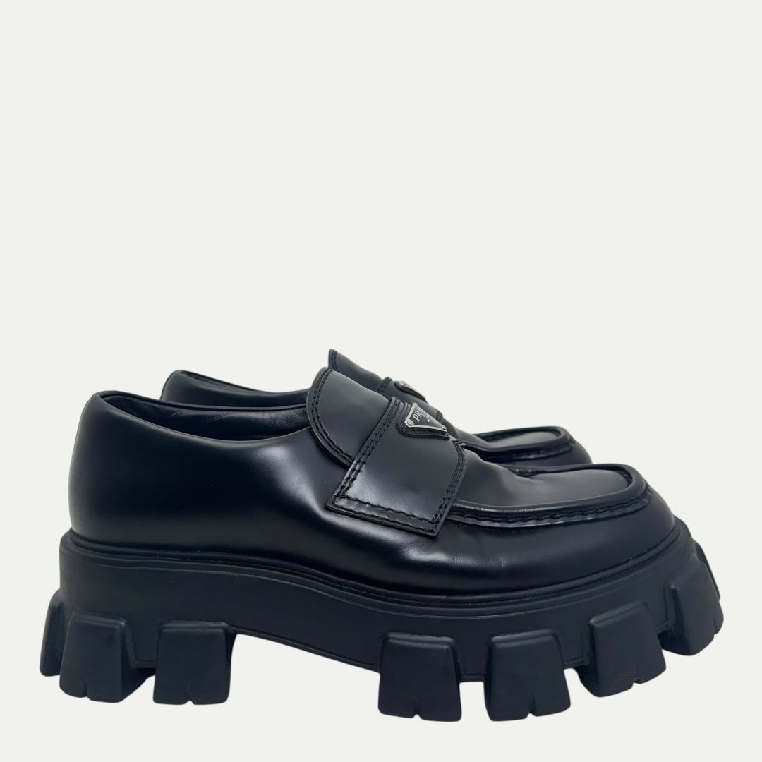 Prada Monolith Loafers Sz 7.5(8.5-9)