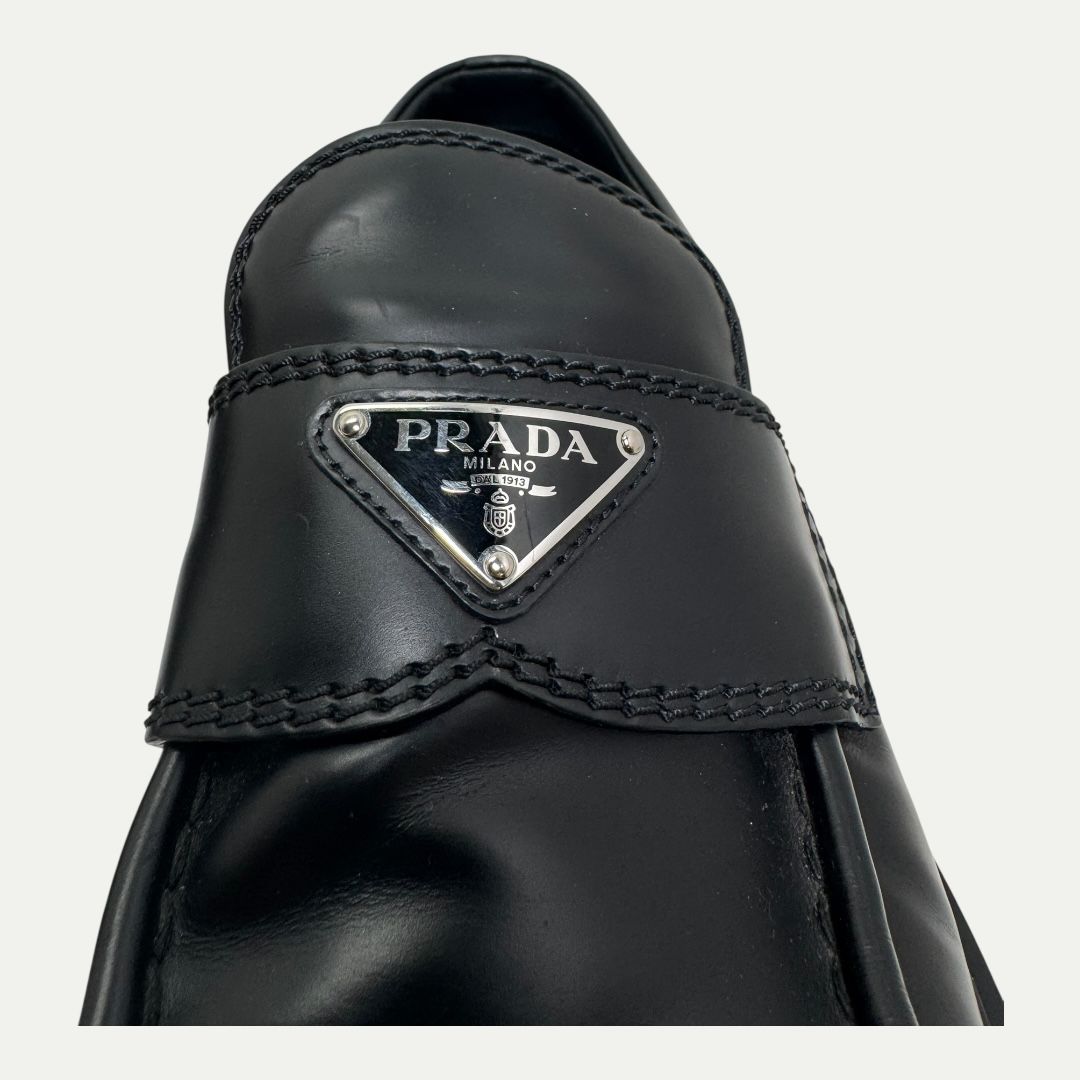 Prada Monolith Loafers Sz 7.5(8.5-9)