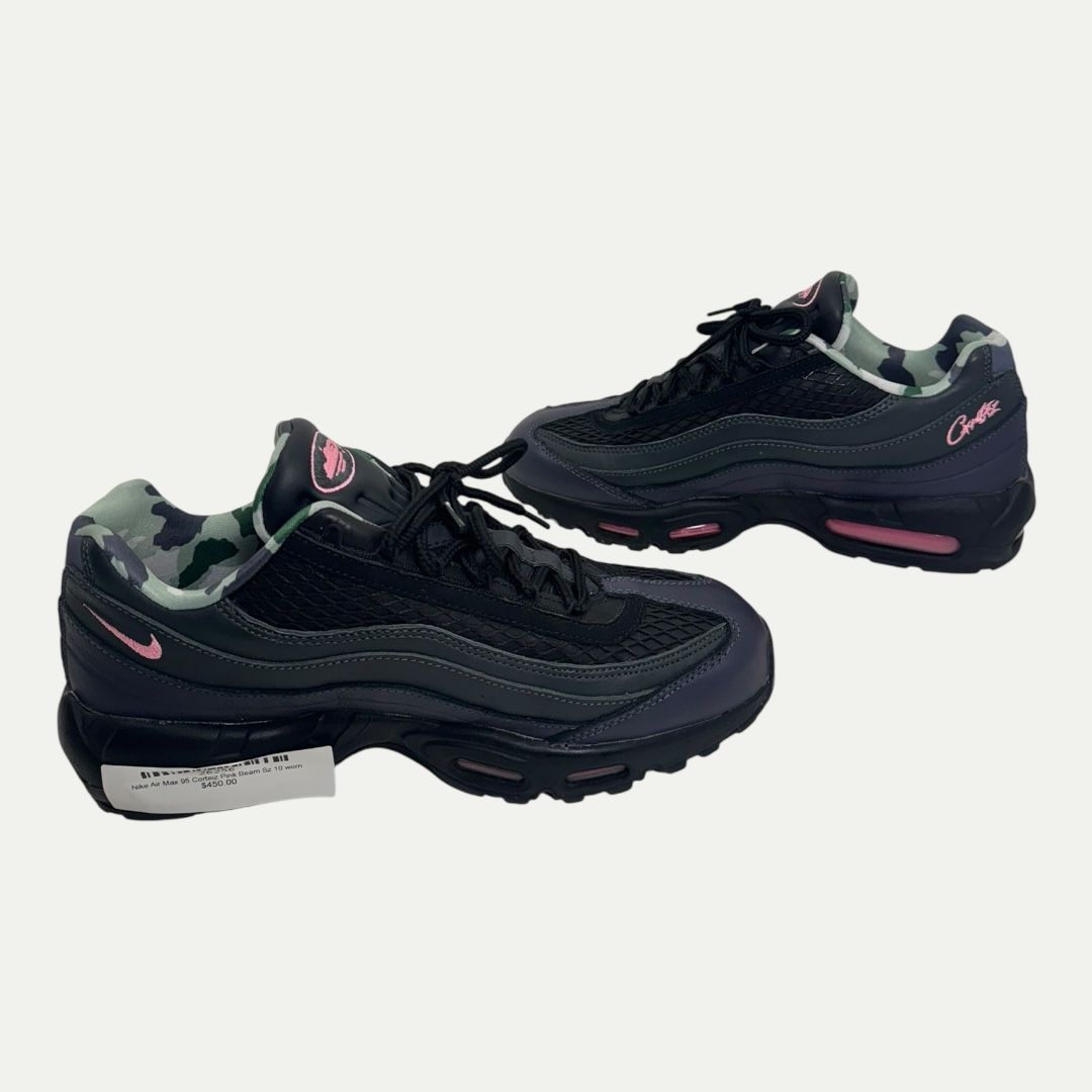 Nike Air Max 95 Corteiz Pink Beam Sz 10(9.5)