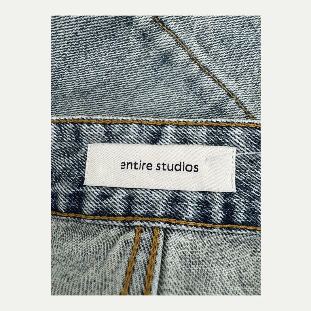 Entire Studios Light Wash Denim Sz XL(38)