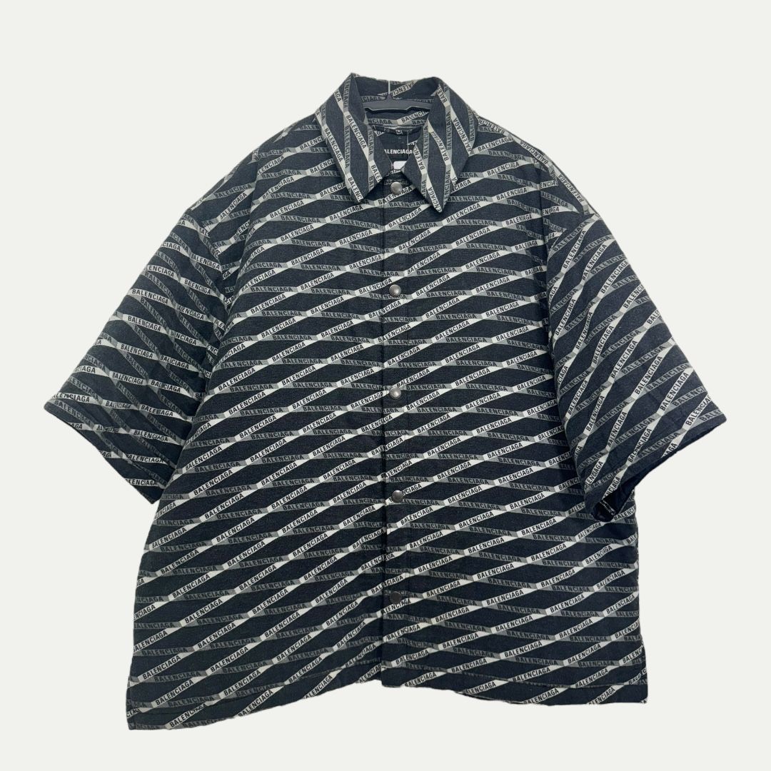 Balenciaga Oversized Padded Shirt Sz XL
