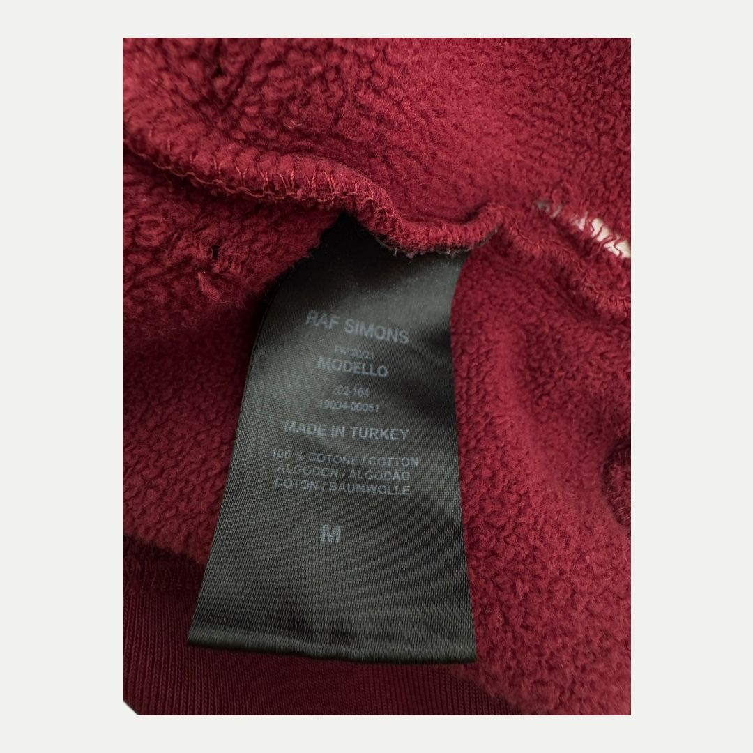 Raf Simons Nevada Oversized Hoodie Sz M(L)