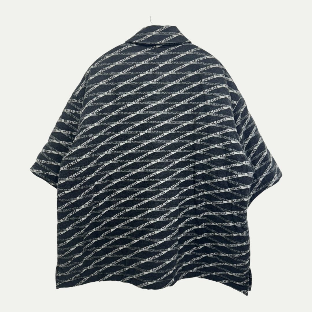 Balenciaga Oversized Padded Shirt Sz XL