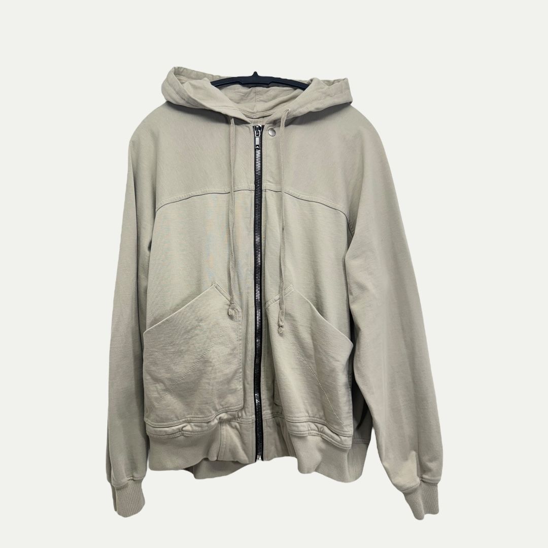Rick Owens Off White Giacca Hoodie Sz M