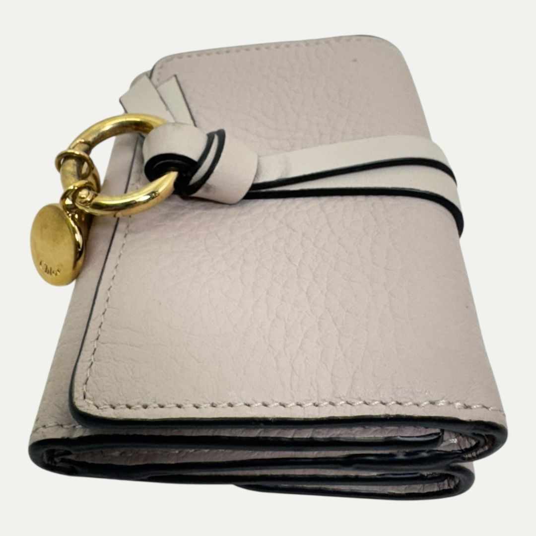 Chloe Leather Alphabet Wallet