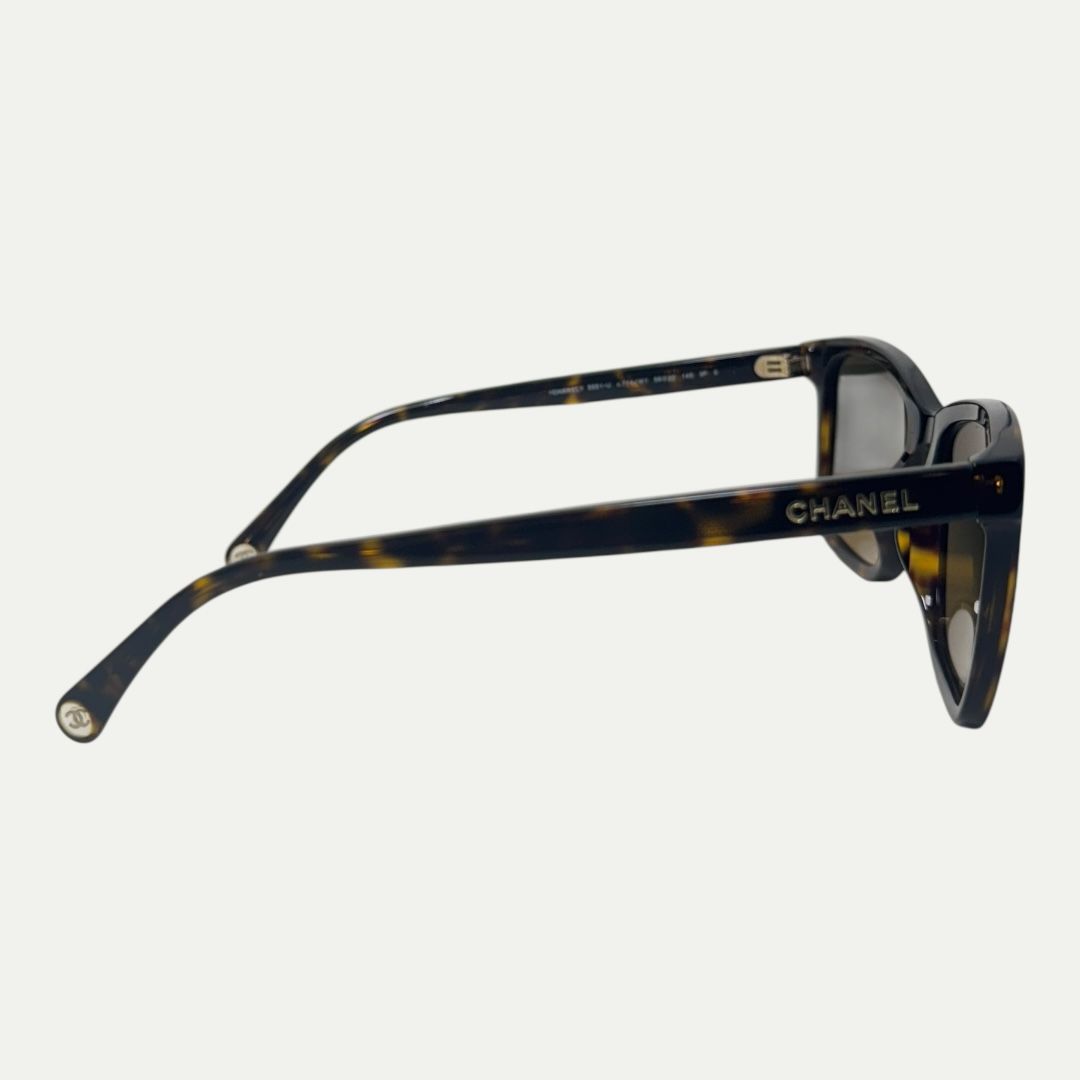 Chanel 5551-U Tortoise Sunglasses