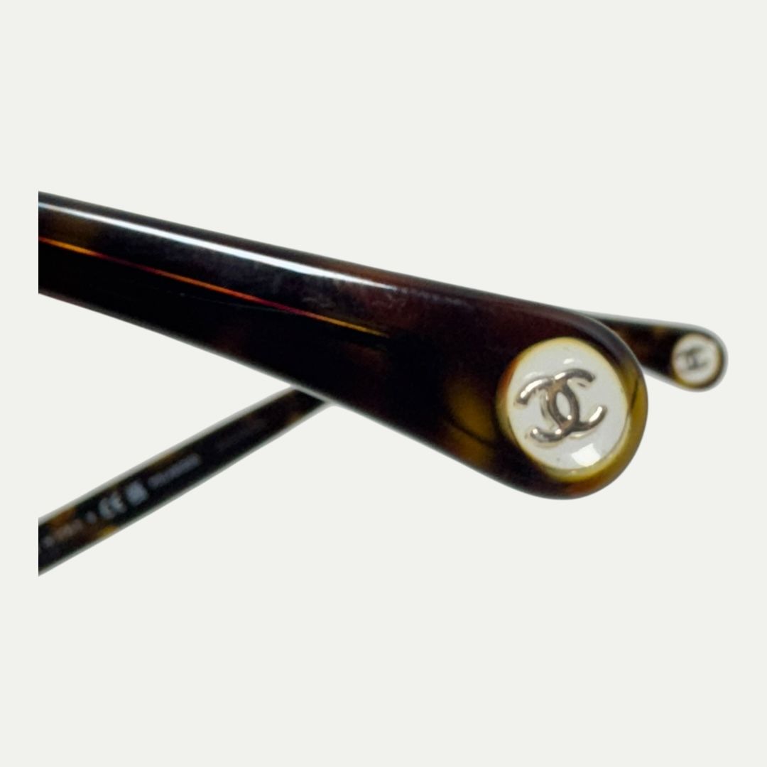 Chanel 5551-U Tortoise Sunglasses