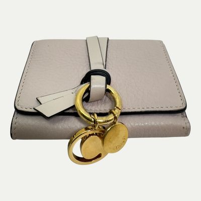Chloe Leather Alphabet Wallet