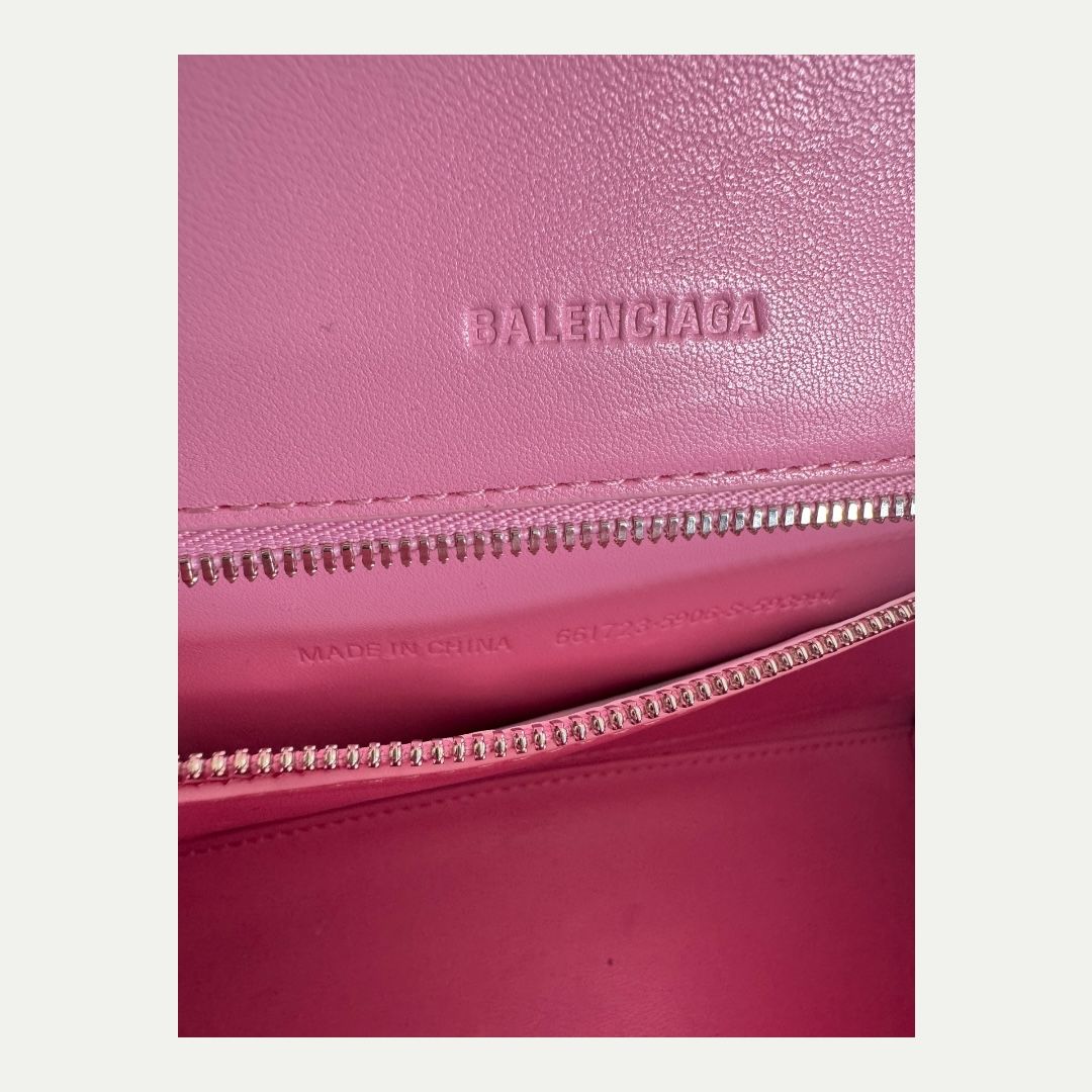 Balenciaga Pink Sneakerhead Bag
