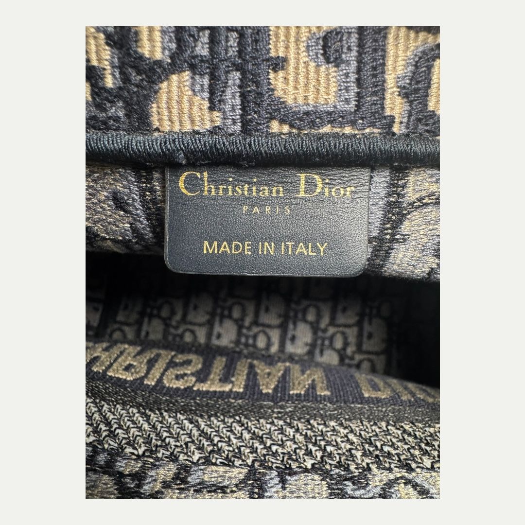 Christian Dior Book Tote Small
