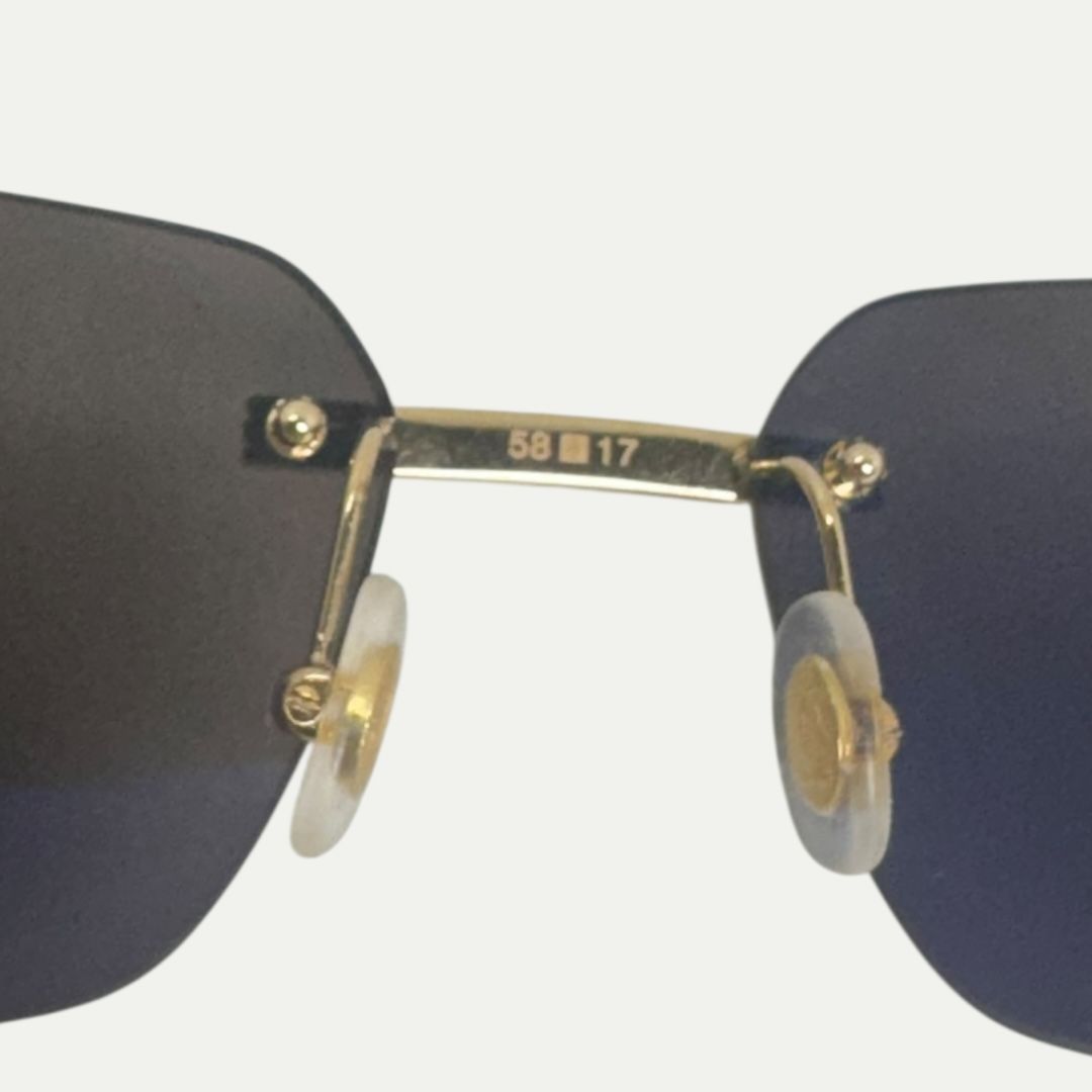 Cartier Premiere Rimless Sunglasses