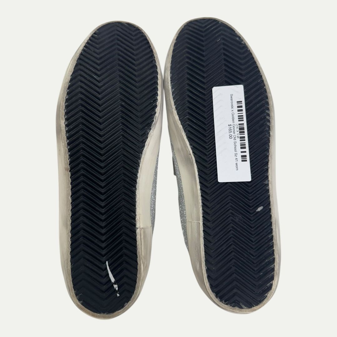 Swarovski x Golden Goose Old School Sz 41(8m/9.5w)