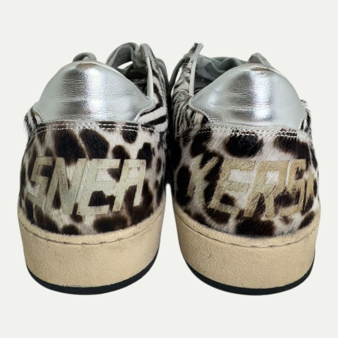 Golden Goose Ball Star Zebra Sz 41(8m/9.5w)