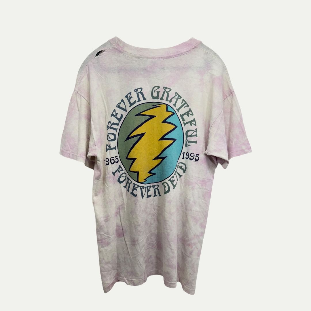 Vintage Grateful Dead Forever Tie Dye Tee Sz L