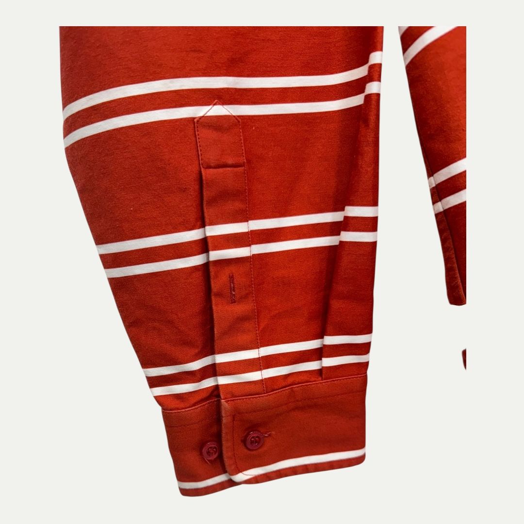 Balenciaga Striped Button Down Sz 39(XL)
