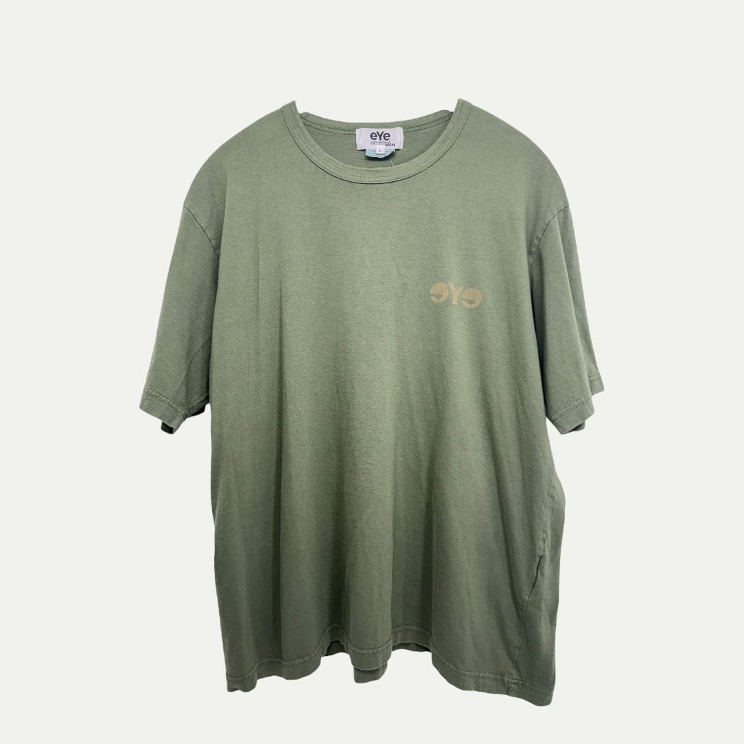 Junya Watanabe eYe CDG Green Tee Sz L(M)