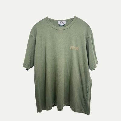 Junya Watanabe eYe CDG Green Tee Sz L(M)