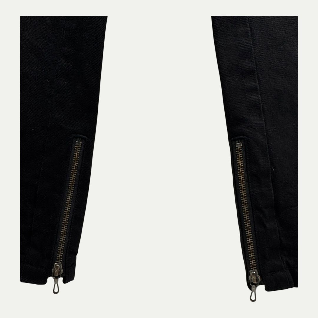 Julius Black Multi-Pocket Denim Sz 7(36)
