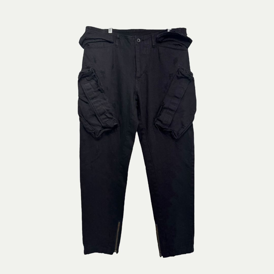 Julius Black Multi-Pocket Denim Sz 7(36)