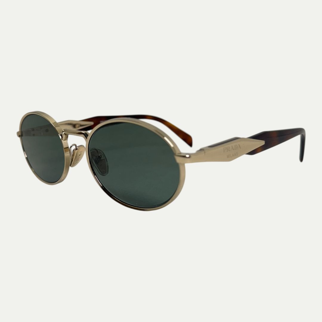 Prada SPR65Z Oval Sunglasses