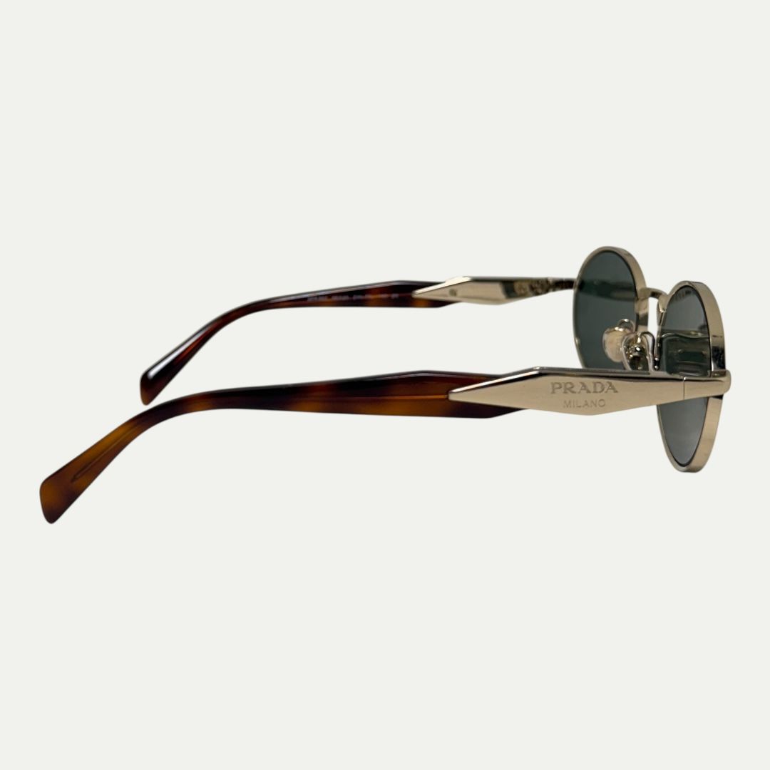 Prada SPR65Z Oval Sunglasses
