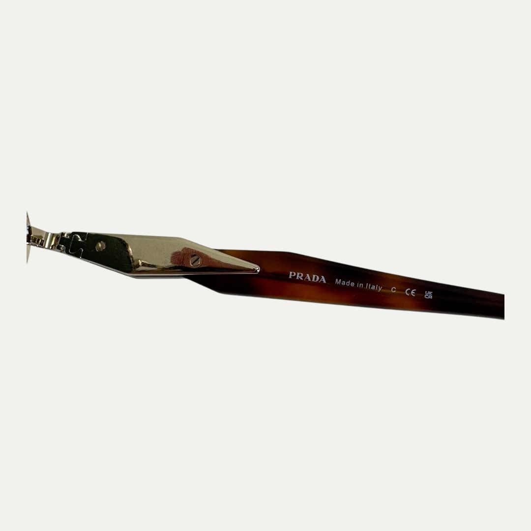 Prada SPR65Z Oval Sunglasses