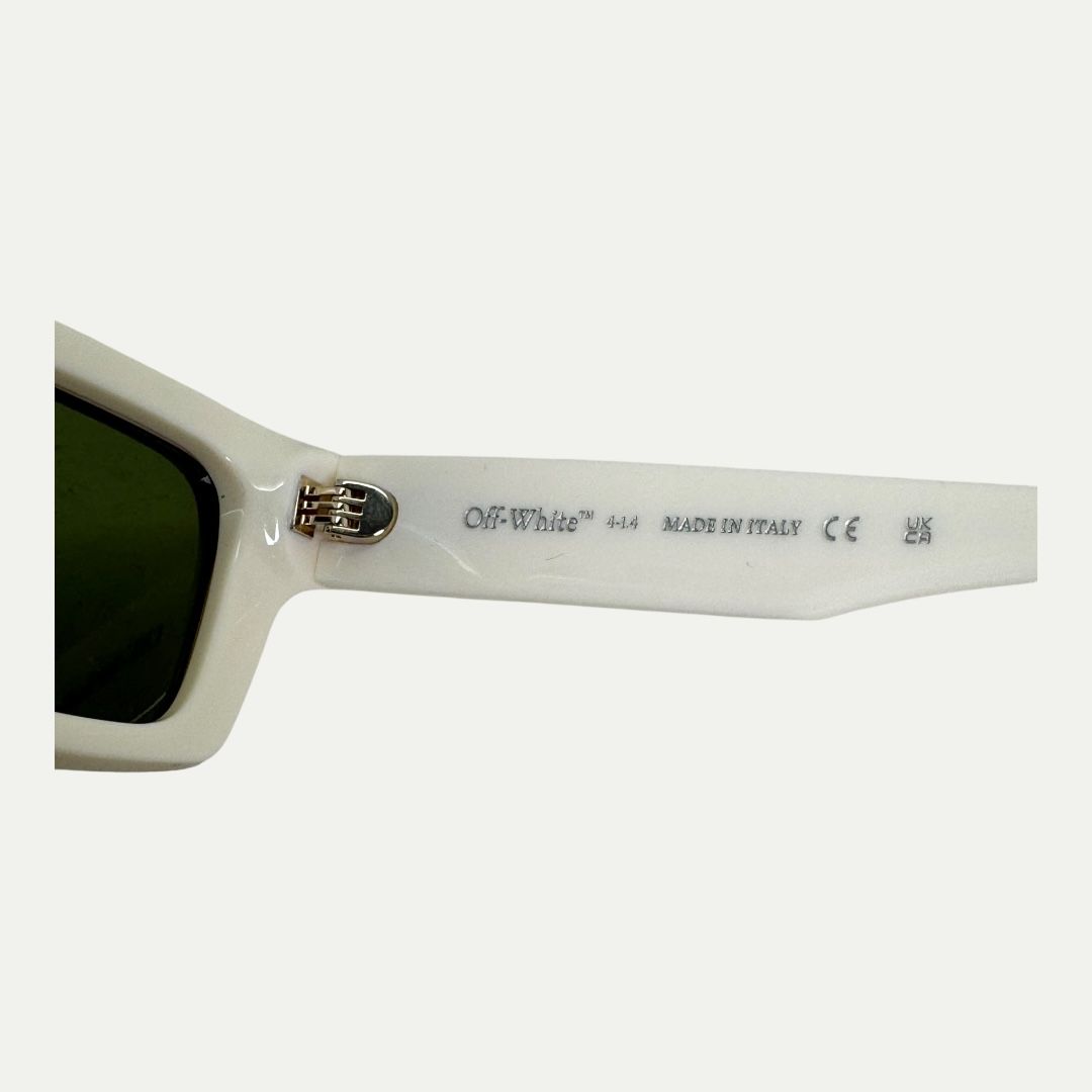 Off White Acetate White Sunglasses