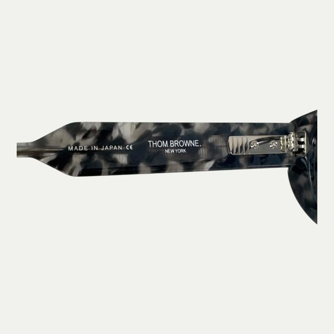 Thom Browne Grey Acetate Sunglasses