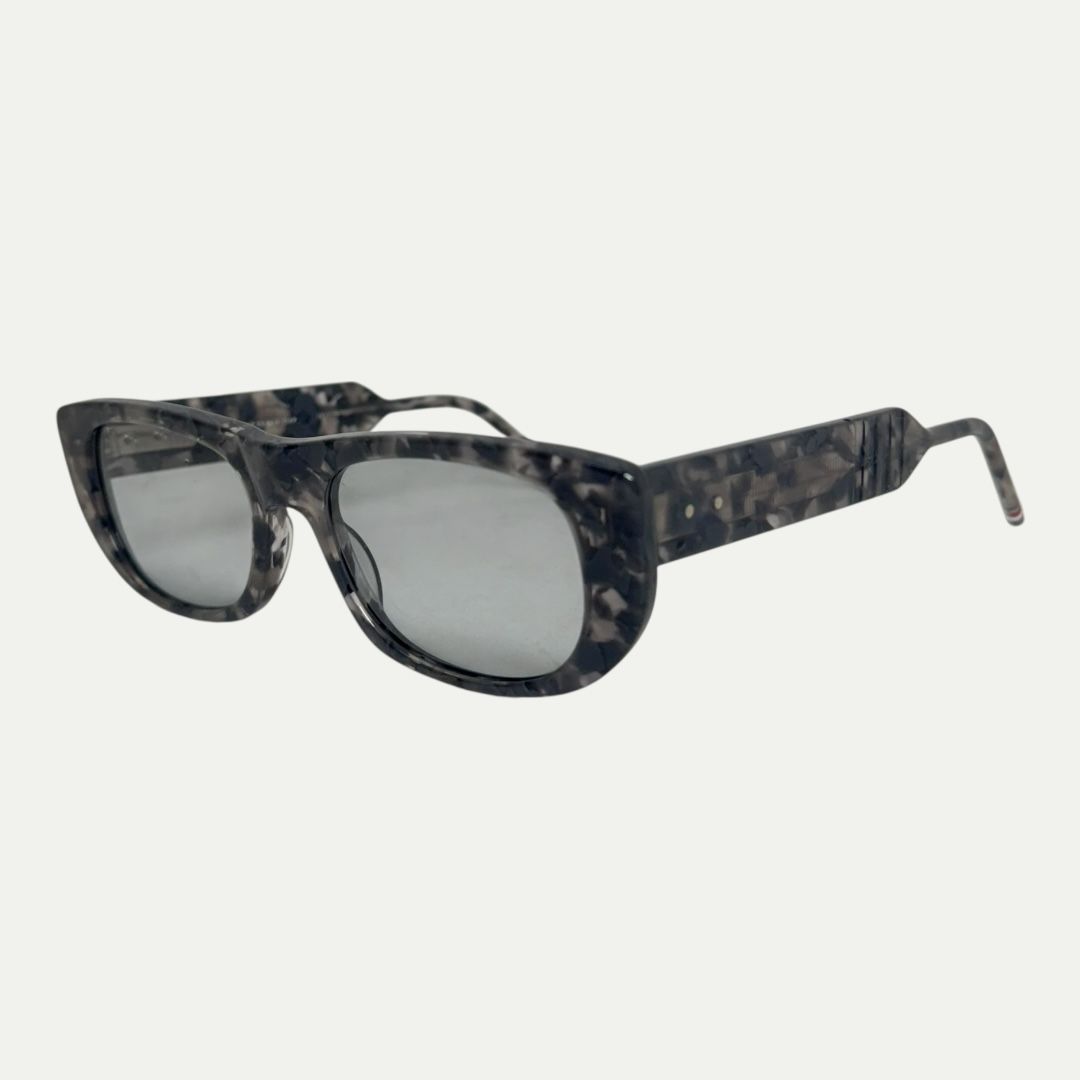 Thom Browne Grey Acetate Sunglasses
