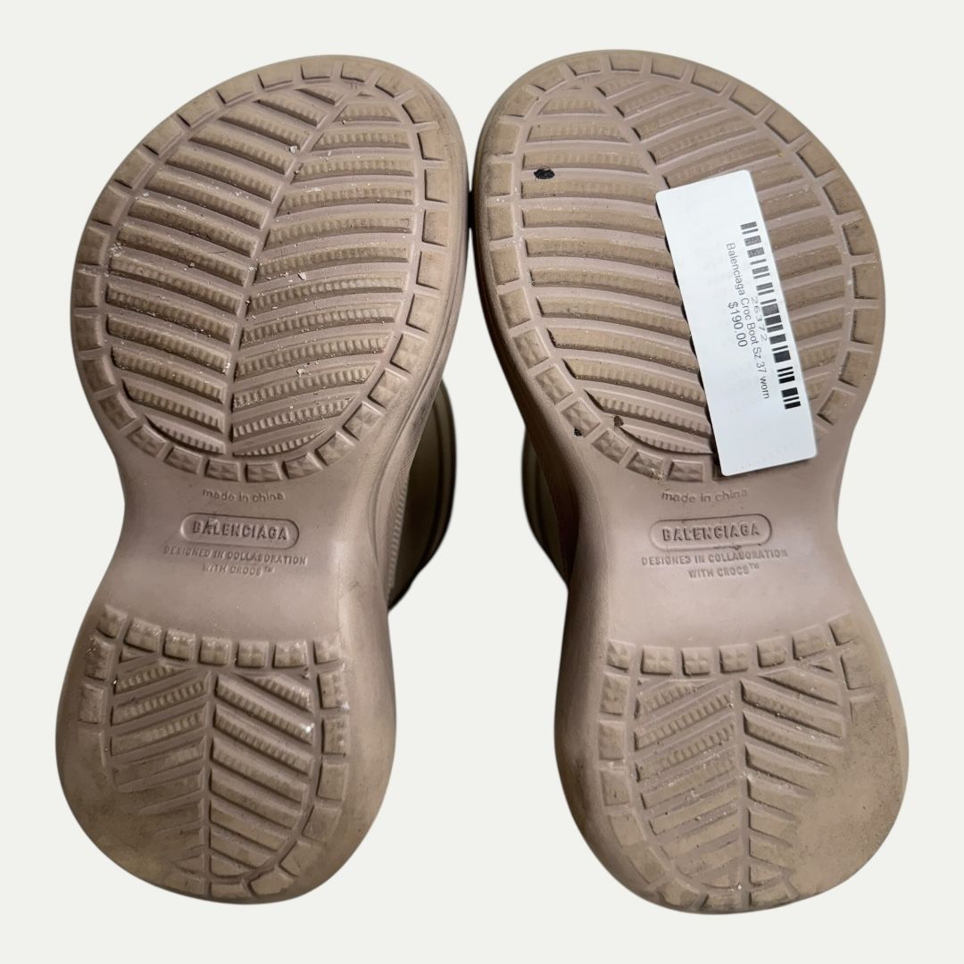 Balenciaga Croc Boot Sz 37(7w)