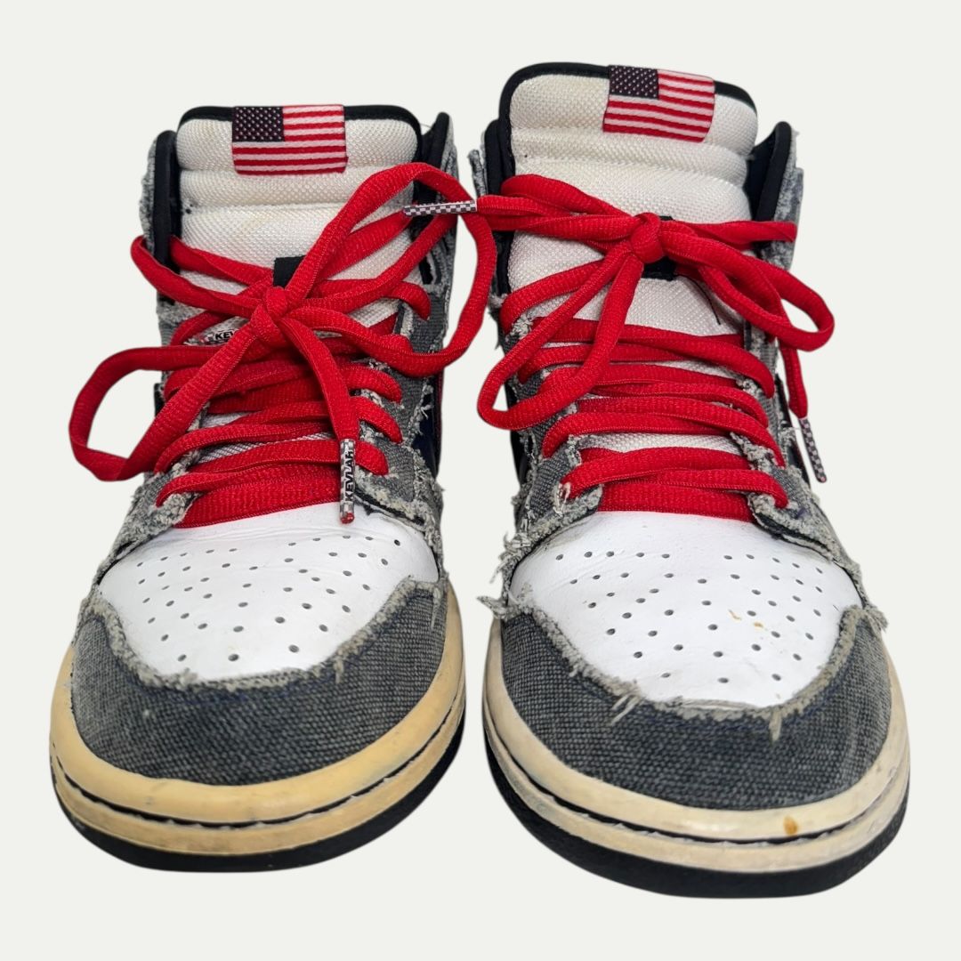 NIke SB Dunk High Born In The USA Sz 8.5