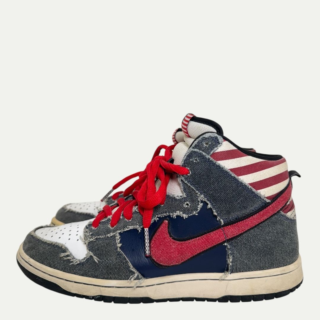 NIke SB Dunk High Born In The USA Sz 8.5