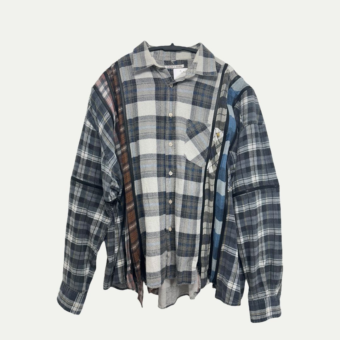 Needles Rebuild Zipper Flannel OS(L)