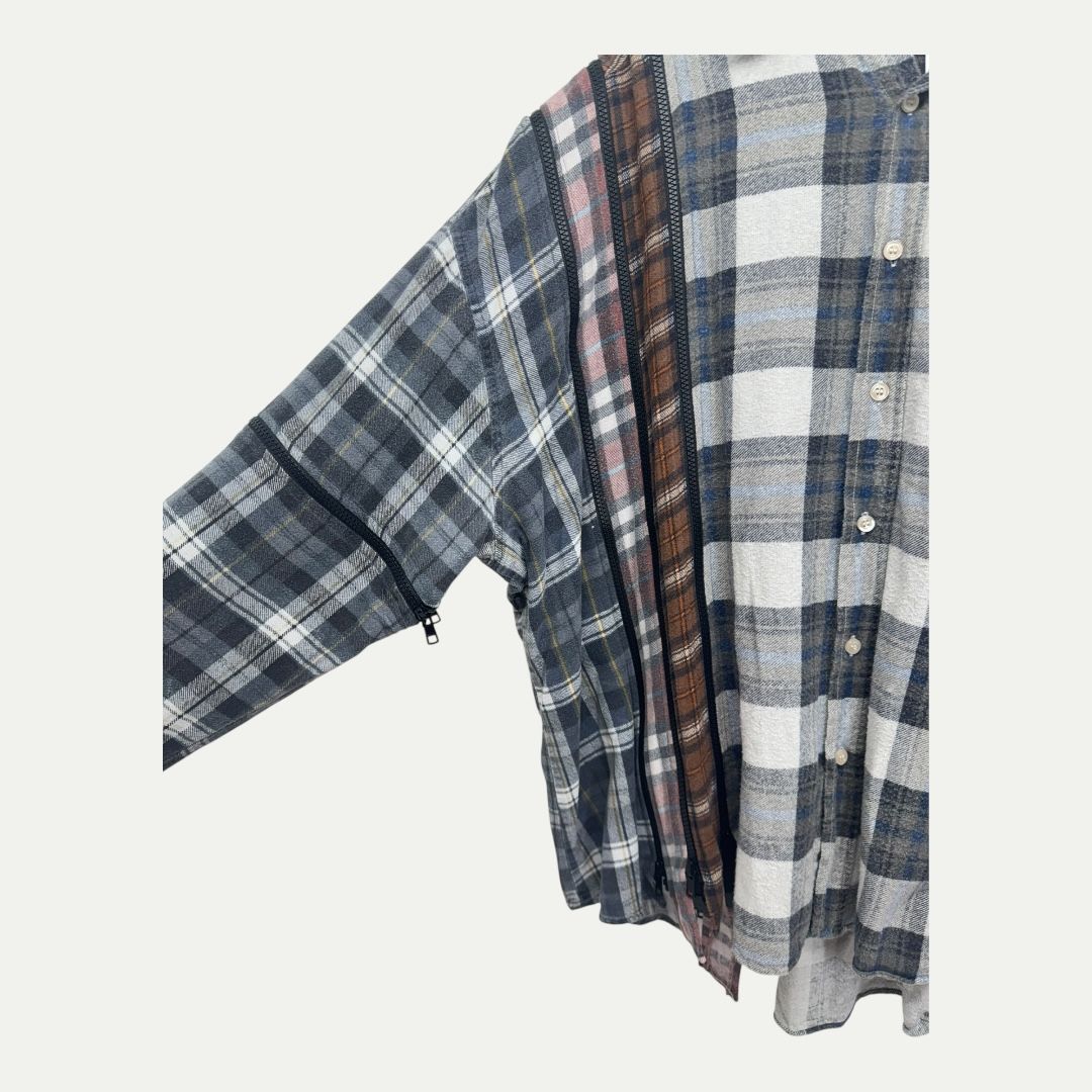 Needles Rebuild Zipper Flannel OS(L)