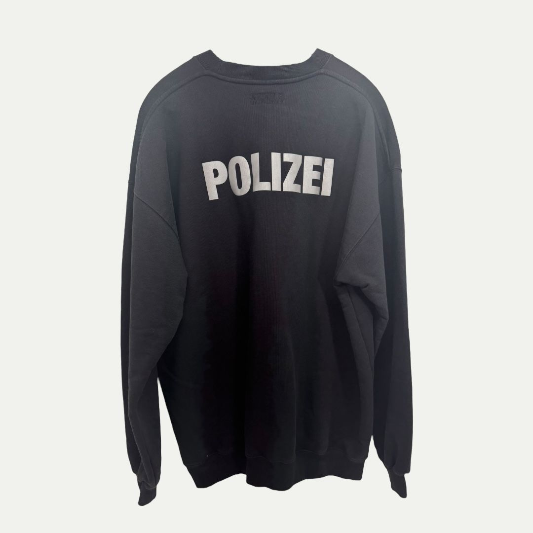 Vetements Polizei Crewneck Sz M(XL)