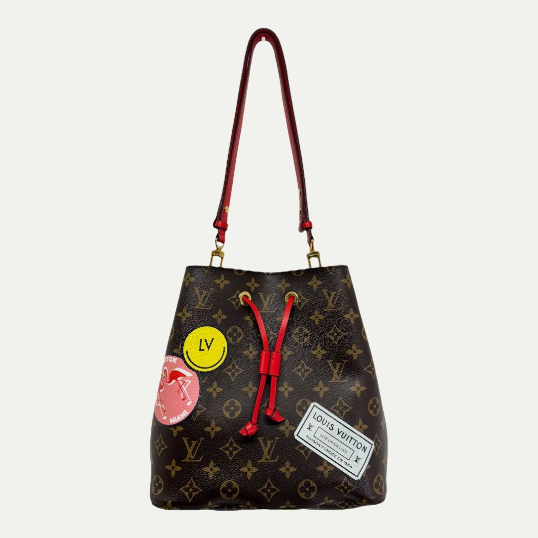 Louis Vuitton Monogram World Tour Neonoe Bucket Bag