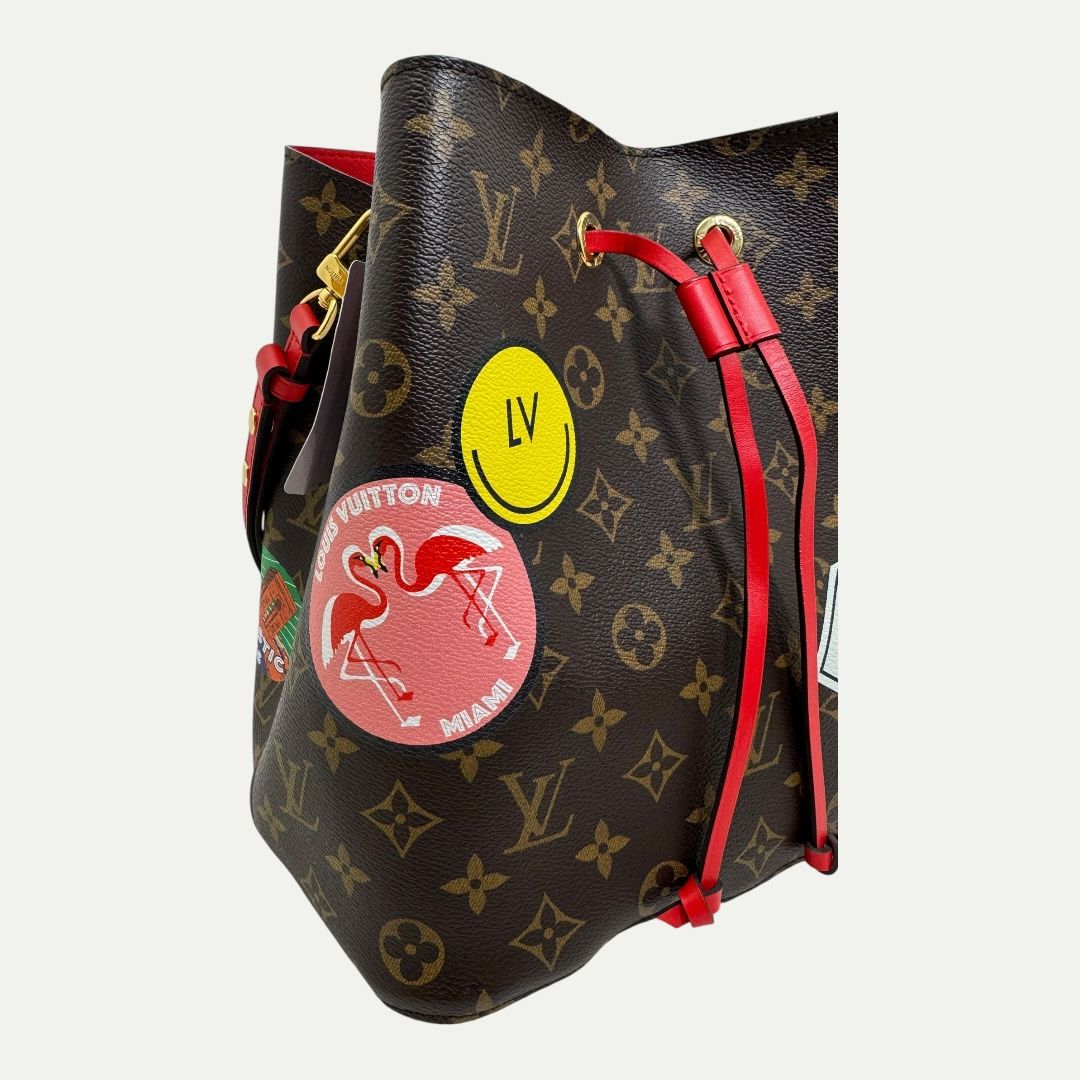 Louis Vuitton Monogram World Tour Neonoe Bucket Bag