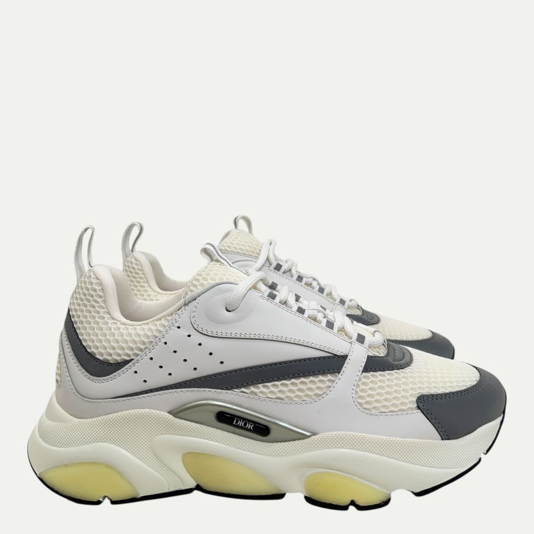 Dior B22 White/Silver Sz 42(9)
