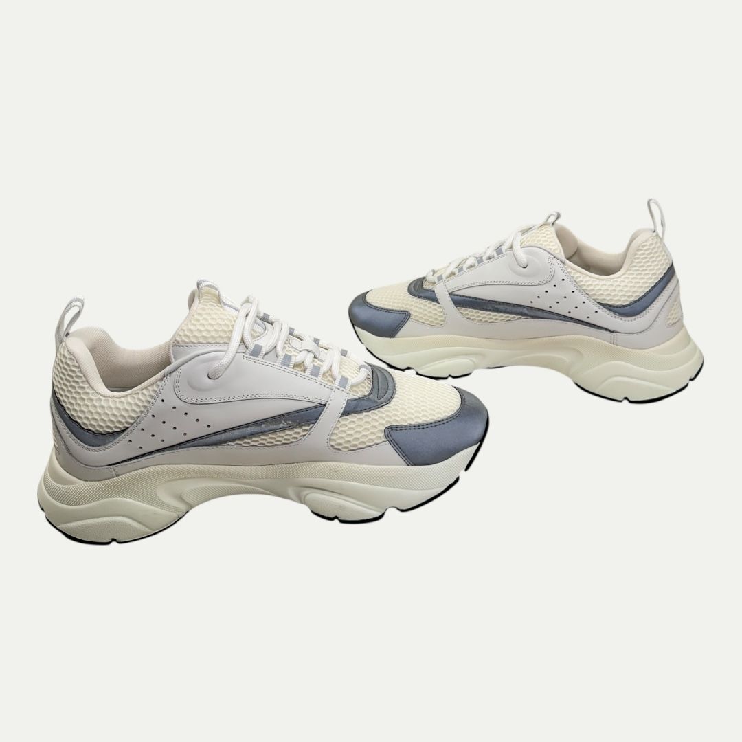 Dior B22 White/Silver Sz 42(9)