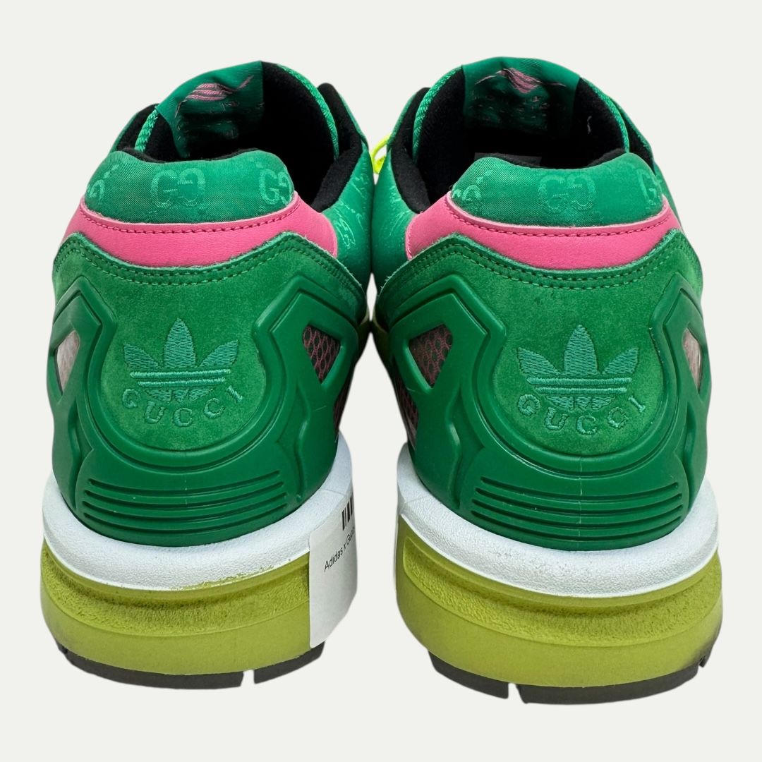 Adidas x Gucci ZX 8000 GG Green Monogram Sz 10.5